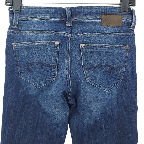 Mavi Denim Jeans Molly Womens Size 24/32 Blue Bootcut Mid Rise - Picture 5 of 11